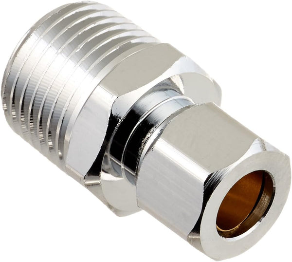 Straight Connector, 1/2 MIP x 3/8 OD