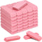 PRALB 144 Pack Pink Erasers, Bulk Classroom Erasers for Art, School, and Office Use