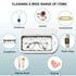 640ML 48KHz Ultrasonic Glasses Cleaner Ultrasonic Jewelry Cleaner for All Jewelry Ring Gold Silver Cleaner Powerful