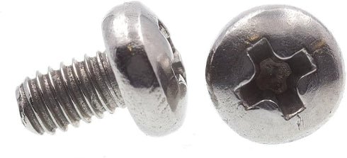 Prime-Line 9130816 Metric Machine Screws, Pan Head Phillips Drive, M2.5-0.45 X 4MM (10 Pack)