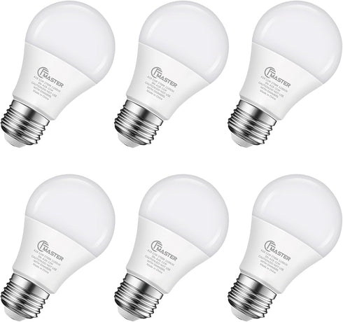 A19 LED Light Bulb, 75W Equivalent, 11W 2700K Warm White, Non-Dimmable, 6-Pack