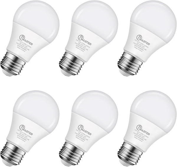 A19 LED Light Bulb, 75W Equivalent, 11W 2700K Warm White, Non-Dimmable, 6-Pack