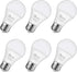 A19 LED Light Bulb, 75W Equivalent, 11W 2700K Warm White, Non-Dimmable, 6-Pack