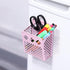 Magnetic Pencil Holder - Magnetic Locker Organizer, 1 Pack Pink Pen Holder for School and Office