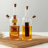 ARGENTFLUX 2 1 40+350ML Oil And Vinegar Dispenser, Oil and Vinegar Dispenser Glass, in Glass Oil and Vinegar Dispenser