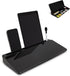Garood Desktop Dry Erase Board with Storage, Black Keyboard Whiteboard, Desk Organizer, Phone Tablet Holder, 15.8 x 7 x