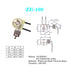 Zing Ear Ceiling Fan Light Switch, ON-Off Pull Chain, Second Generation ZE-109, 2-Wire, Compatible with Most Hunter Fans