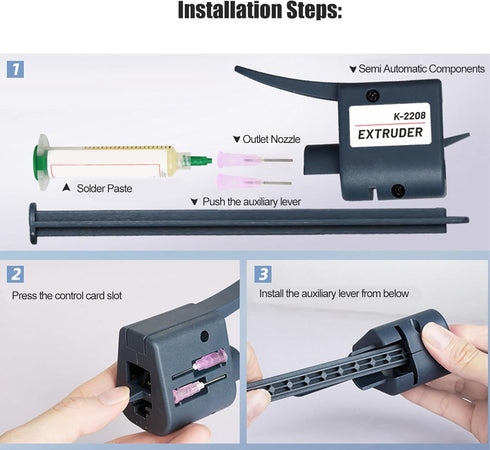 Nozzle Nozzles 1.3mm K2208 Solder Paste Solder Dispenser Aperture for Booster Soldering Flux Extruder