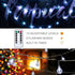 26ft 60LED Metaku Outdoor String Lights Battery Operated Fairy Lights with Remote Waterproof Indoor Outdoor Hanging