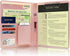 Business/Resume Padfolio Portfolio Folder with Letter/A4 Size Clipboard, Premium Portfolio Case for Women/Men - Rosegold