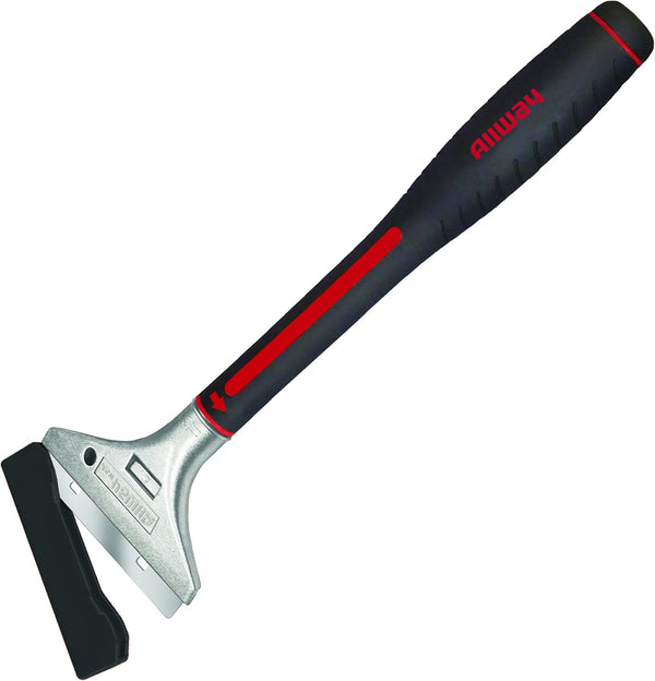 ALLWAY WPS Aluminum-Headed Multi-Purpose Scraper and Stripper with 4" Blade, 12" Handle