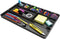 Black Plastic Desk Drawer Organizer, 1 Organizer, 1" Height x 14" Width x 9" Depth