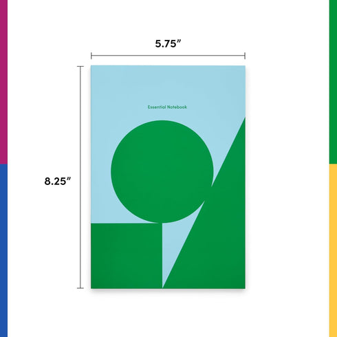 POKETO Lined Notebook Journal - 140 Page College Ruled Notebook, 100 GSM Thick Paper, Softcover, 8.25” x 5.75”