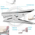 ONDY Heavy Duty Plier Stapler, Hand Held 20-Sheet Stapler with 1000 Staples and Staple Remover Tool, Silver