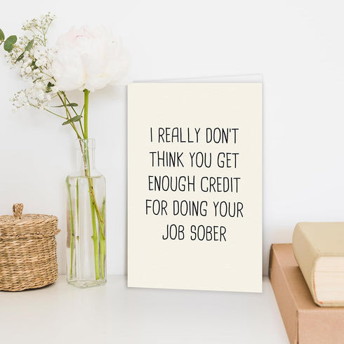 Missonemi Funny Boss Day Card Gift, Best Retirement Card Gifts for Woman Men, Just Because Card for Him Her, Heartfelt