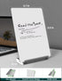 Yagee Desktop Whiteboard with Storage - Dry Erase Board with Phone & Tablet Stand, Double-sided Writing Board