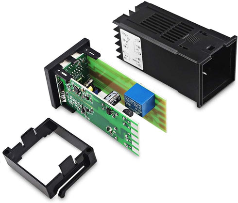 REX-C100 Digital Display PID Temperature Controllers Thermostat Regulator 100-240V + K Sensor Thermocouple + 40A SSR
