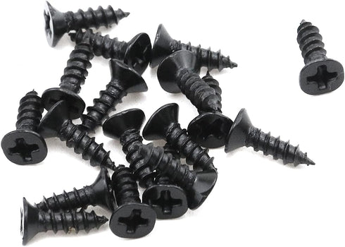 Antrader Cabinet Hardware Handle Pull, Black, 1-3/4" (45mm) Hole Centers, 6 Pack