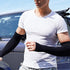 Xinsheinelry Outdoor Cooling For Sun Sleeves Sunscreen Sports Ice Silk Sunscreen Unisex Sleeves Long Gloves For Sun