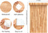 Jeweluck Wood Contact Paper, 17.7inch 118.1inch Faux Wood Peel and Stick Waterproof Decorative for Cabinets