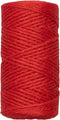 JAM PAPER Kraft Twine - 1/8 x 75 Yards - Red -