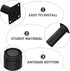 4pcs 13cm OSALADI Metal Furniture Legs Cabinet Feet Replacement Sofa Couch Legs Heavy Duty Support for Tv Stand Bedside