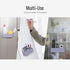 loukin Magnetic and Adhesive Marker Holder, Dry Erase Accessory Tray, Magnetic Storage Organizer for Whiteboard (Purple)