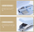 STOBOK Mini Hand Tool Box Set, Tiny Stapler, Heavy-Duty Staplers, Tape Dispenser, Hole Puncher for Student Stationery