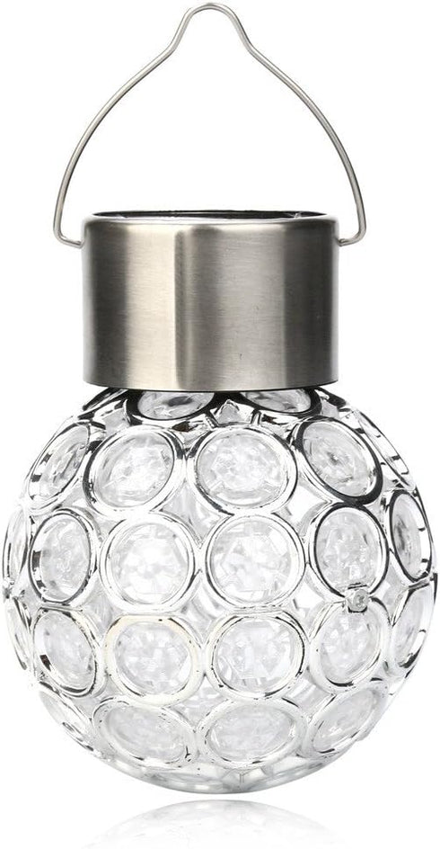 1 Pack, IP44, Rotatable Solar Outdoor LED Round Ball Lights, Multicolor, Waterproof, Modern Style, Ideal for Patio
