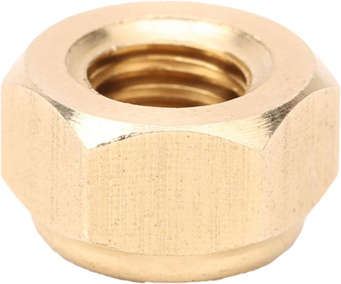 50Pcs Self-Locking Nut, Pure Copper M3/M4/M5/M6 Nuts, Anti-Loose Fastener, Hardware Accessories for Industrial Use (M6)