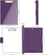 Clipboard with Storage, Heavy Duty Clip Boards 8.5x11 with 2 Storage Cases for Office Supplies