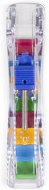 Rapesco Supaclip #40 Dispenser with 25 Multicoloured Refill Clips (RC4025MC)