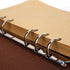 MALEDEN Vintage Travel Journal, Leather Refillable Sketchbook Diary Planner with Unlined Pages