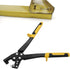 Generic Metal Stud Crimper, Revolving Punch Pliers, Drop Ceiling Grid Pliers, Light Steel Handle Stud Crimper, Sheet