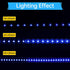6Pack 3.3FT/1M U1SW 1M Muzata LED Channel Black Aluminum U Shape LED Strip Channel with Transparent Clear Cover Easy