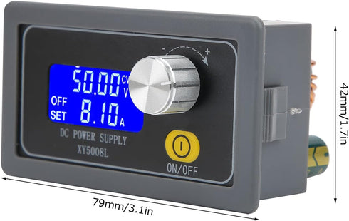 DC Power Supply Variable DC6.0-55V 8A 400W Adjustable Switching Regulated Power Supply with LED Display CNC Voltage Current Regulator Adjustable Power Supply