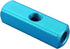 Baomain 2-Way Aluminum Air Manifold Block, 5-Port, 1/4" PT Threaded for Pneumatic Systems