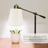 5.12 Inch OSALADI Clip-on Fabric Lampshade Small Cloth Lamp Shade for Table Lamps Floor Lamps Wall Lamps