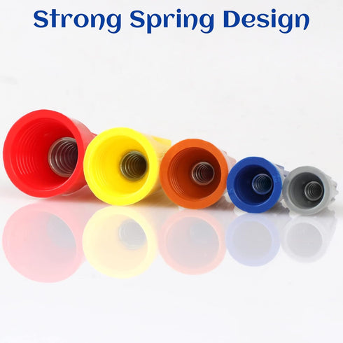 180 PCS Wire Connectors, Insulating Insert Twist Electrical Wire Caps for Quick Connection, Colorful Wire Caps