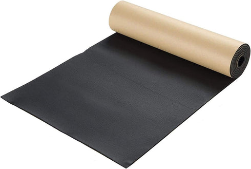 NATGAI Sponge Neoprene with Adhesive Foam Rubber Sheet - 1/8” Thick X 12” Wide X 54” Long, DIY, Gaskets, Crafts