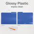 Oxford Poly File Folders, 24 Pack Plastic File Folders with 1/3 Cut Tabs for Letter Size Papers, Blue, Red, Orange,