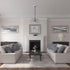 Ekena Millwork CM12RE Reece Ceiling Medallion, 12"OD x 1 3/4"P, Factory Primed (Fits Canopies up to 2 3/8")