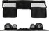 Tool Belt Cleaning Apron for Supplies, Tool Apron for Women and Men Housekeeping, 4 Bottle Carrier Bags, Black