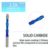 1/4 Inch 1/4 Inch Trimming DFB431 Downcut Spiral Flush Trim Router Bit Solid Carbide Shank Cutting Diameter with NACO