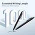 BallPoint Pens, 100 Pack (BLACK Ink), Bulk Pens with Black Barrel, Click Pens for Office Home and School, Retractable