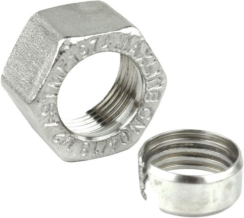 Maxline 90 Degree Elbow Fitting 1/2 Tubing x 1/2" Male NPT for Compressed Air Piping M8085