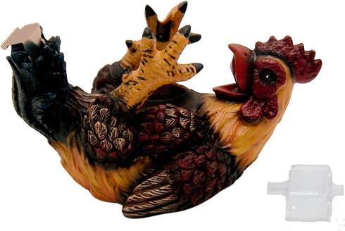Rooster Tape Dispenser, Unique Desk Accessory, Funny Office Supplies, 5.5 Inches, Farmhouse Office Decor