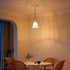Mildear 5.8mm 1 Pack Pendant Light Kitchen Island, Modern Pendant Light Fixture with Thick Glass Shade, Adjustable Gold