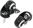 a14071600ux0660 1.58-Inch, 4-Piece uxcell Shopping Wheel Trolley Brake Swivel Caster, Black