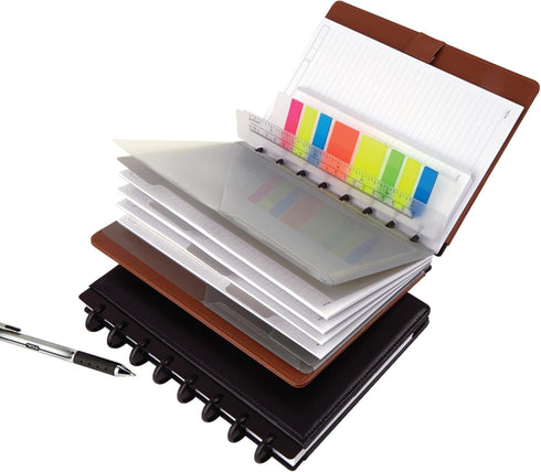 TUL Custom Note-Taking System Discbound Tab Dividers, 8 1/2" x 11", Assorted Colors